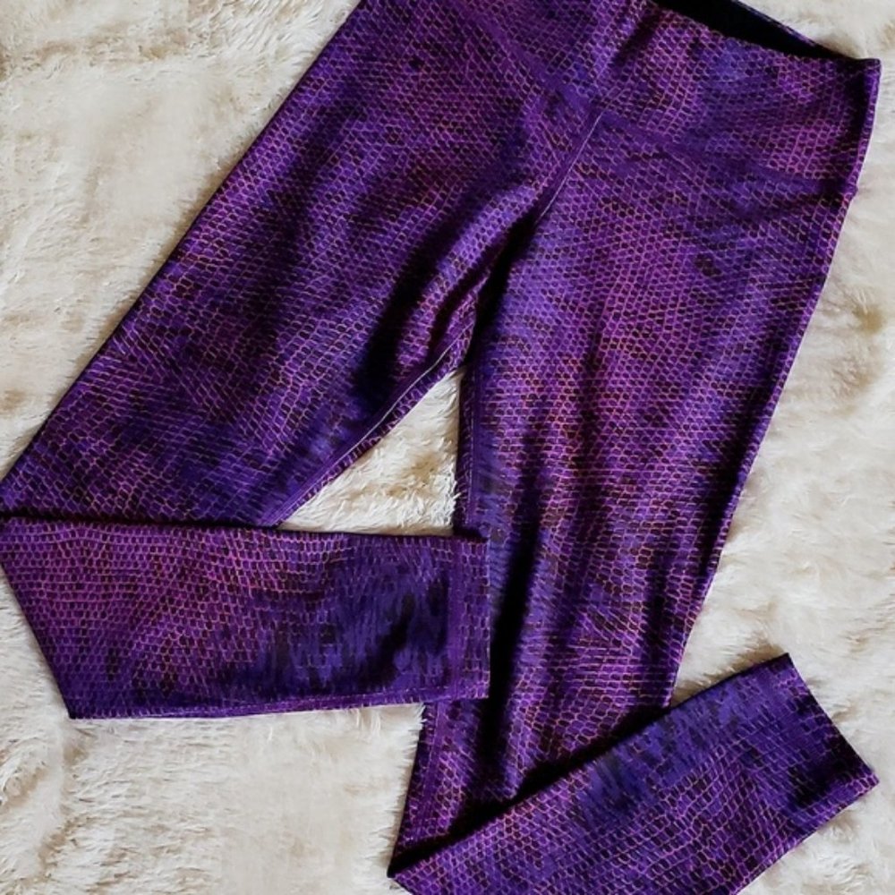Rese purple snake leggings